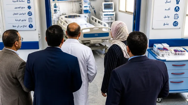 وكيل صحة قنا يتفقد مستشفى صدر قنا ويشدد على معايير سلامة المرضى والتدريب المستمر