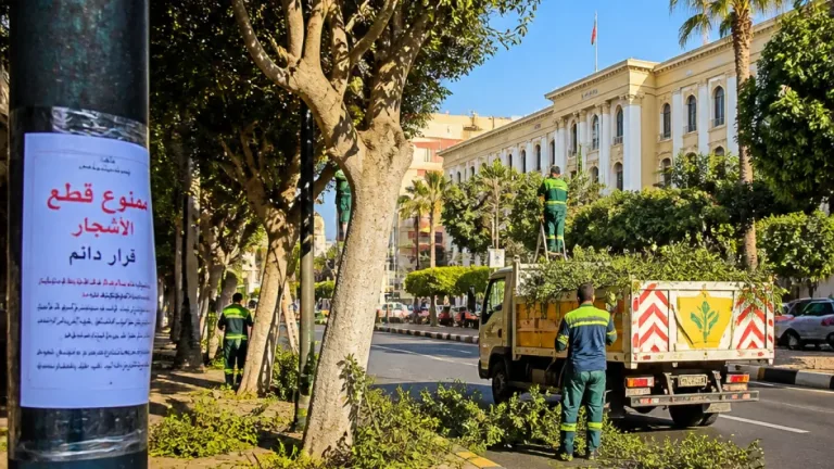 محافظ الشرقية ينفي قطع أشجار التين البنجالي بالزقازيق ويصدر حظراً نهائياً للقطع