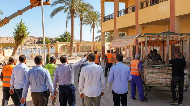 أسوان تشن حملات ميدانية مكثفة لتأمين المدارس قبل انطلاق العام الدراسي 2026/2027