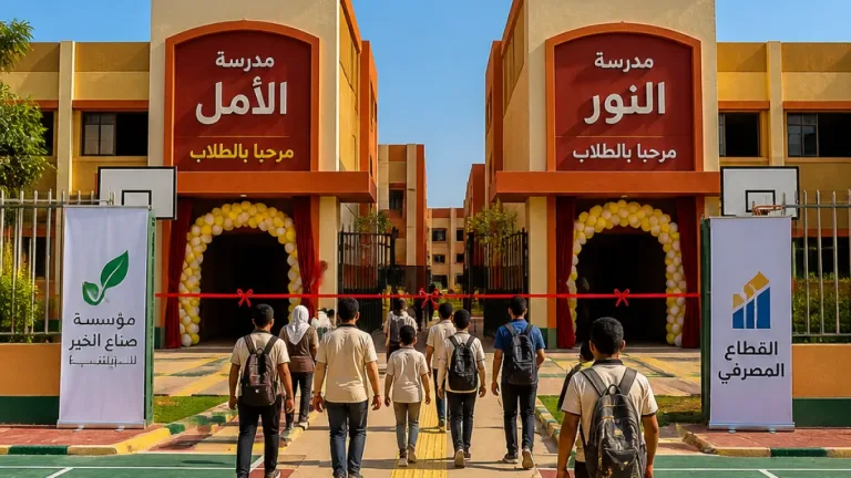 محافظ أسوان يفتتح مدرستي الأمل للصم والنور للمكفوفين بعد تطوير شامل