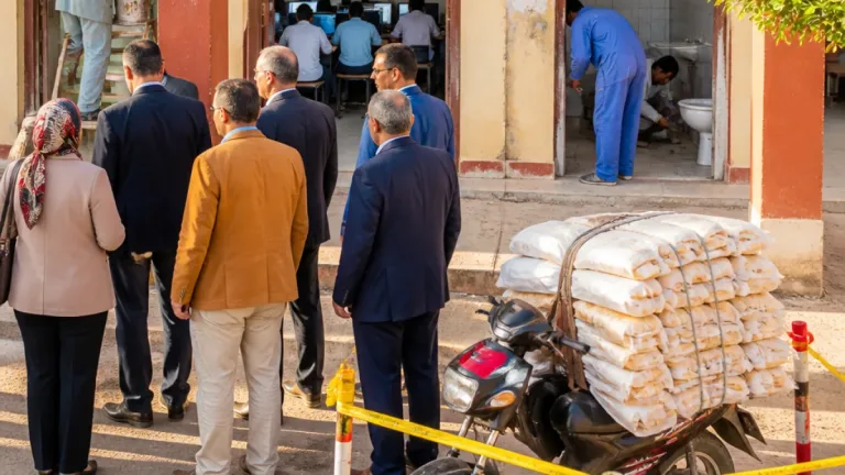 محافظ الدقهلية يتفقد مدرسة أجا الإعدادية ويشدد على صيانة المرافق قبل انطلاق الدراسة