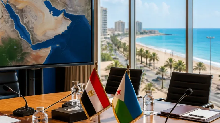 مصر وجيبوتي تتفقان على تعميق التعاون في الطاقة واللوجستيات وتبادل الرؤى بشأن أمن البحر الأحمر