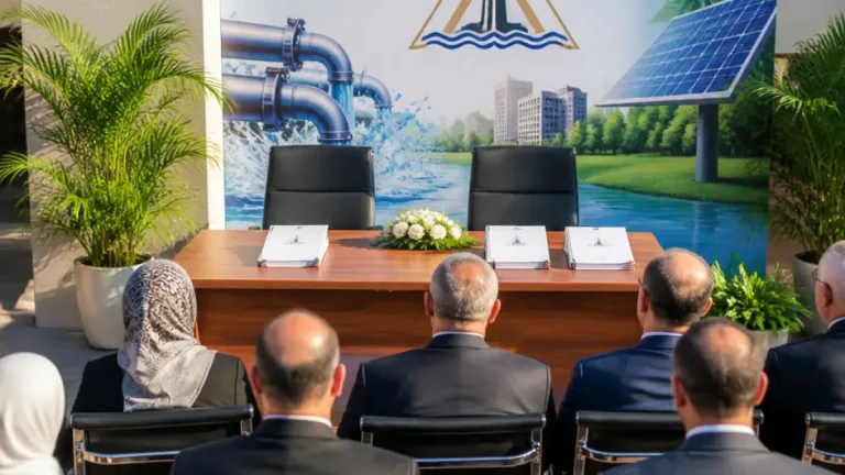 اتفاقية تعاون بين جامعة بنها ومياه القليوبية لتعزيز التدريب والبحث ودعم الاستدامة