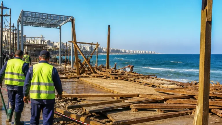 محافظ الإسكندرية يأمر بإزالة كافتيريا على الكورنيش لفتح رؤية البحر أمام الجمهور