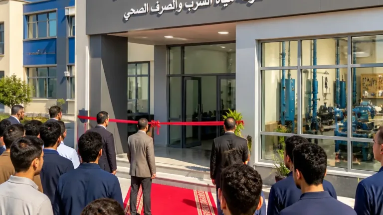 محافظ سوهاج يفتتح مدرسة تطبيقية لمياه الشرب والصرف الصحي ويعتمد قبول الدفعة الأولى