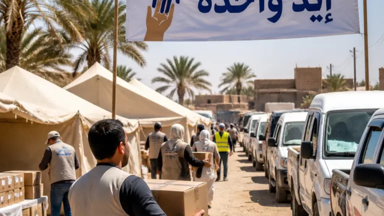 قافلة «إيد واحدة» تصل قرى يوسف الصديق بالفيوم بمشاركة أكثر من 21 مؤسسة مجتمع مدني