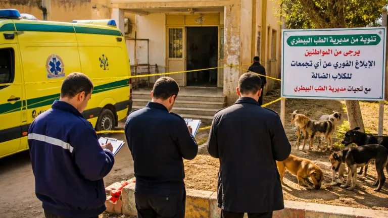 إصابة 10 أشخاص بعقر كلب ضال في قرية ميت الفرماوي بمركز ميت غمر