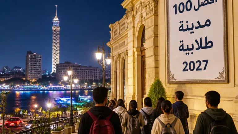 القاهرة تتصدر المدن الإفريقية وتدخل قائمة أفضل 100 مدينة طلابية عالميًا في تصنيف QS 2027