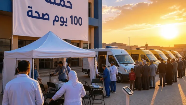 حملة «100 يوم صحة» تكثف خدماتها المجانية في شمال سيناء لليوم الرابع عشر