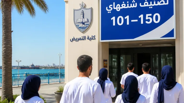 جامعة بورسعيد ترتقي بتخصص التمريض إلى الفئة 101–150 في تصنيف شنغهاي 2026