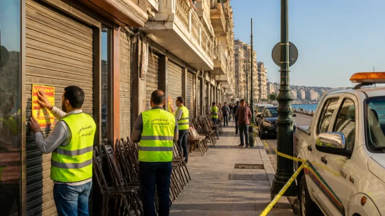 محافظ الإسكندرية يأمر بغلق المقاهي المخالفة ويشدد على الحفاظ على الطابع الحضاري للأحياء