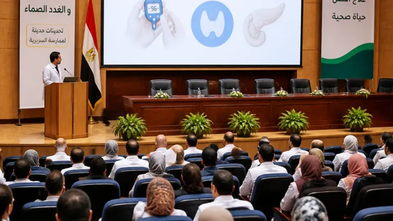 مؤتمر طب الزقازيق السنوي الثاني لمواكبة مستجدات تشخيص وعلاج السكري والغدد