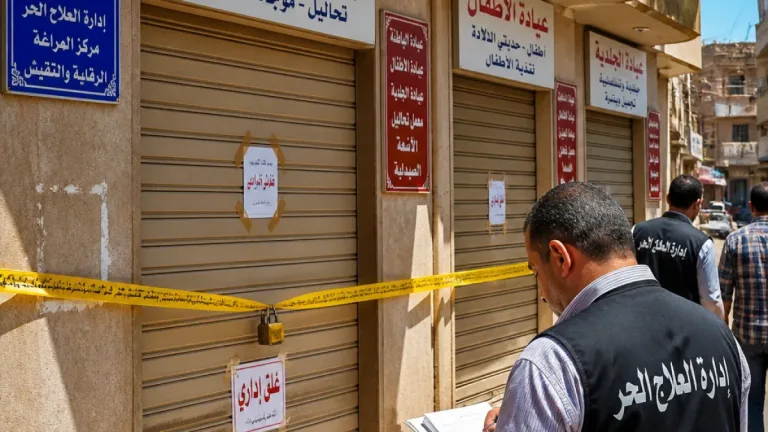 غلق وتشميع 11 منشأة طبية بمركزي المراغة والبلينا ضمن حملة رقابية مكثفة