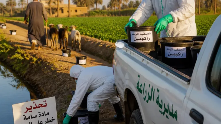 بدء حملة شاملة لمكافحة الفئران والقوارض في قنا بين 11 و29 أكتوبر لحماية المحاصيل