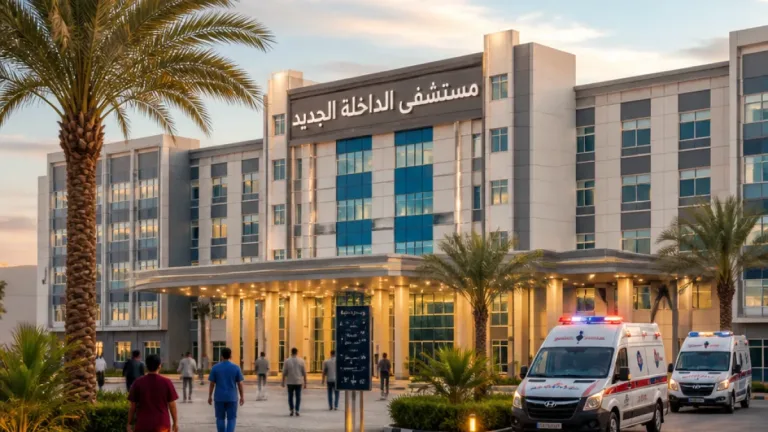 الانتهاء من تجهيز مستشفى الداخلة الجديد بسعة 118 سريراً وخدمات طبية متكاملة