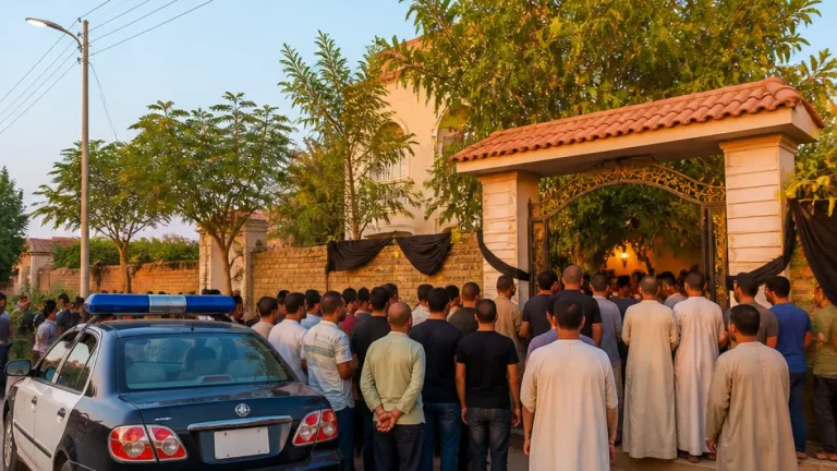 محافظ الشرقية يواسي أسر 12 قتيلاً من قرية الملاك عقب حادث تصادم على طريق الدواويس