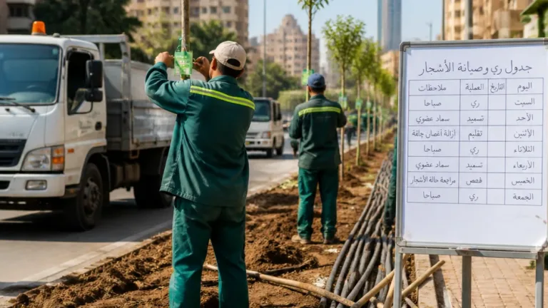 الجيزة تتكثف في زراعة الأشجار ضمن مبادرة «اتحضر للاخضر» وتضع ضوابط للصيانة والري