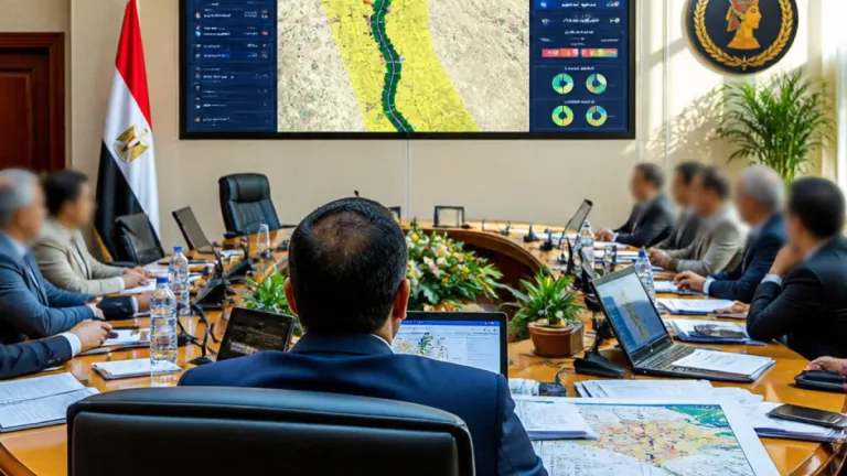 نائب محافظ المنيا يتولى تفعيل وحدة البنية المعلوماتية المكانية لتعزيز التخطيط والمتابعة