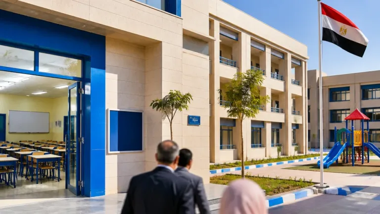 افتتاح مدرسة جديدة في شبرا قاص بالسنطة بتكلفة 13 مليون جنيه لتقليل الكثافة