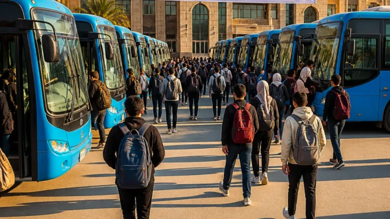 القليوبية تطلق المرحلة الثانية للنقل الجماعي بالقناطر: 13 خطًا و60 أتوبيسًا وخصم 25% للطلاب