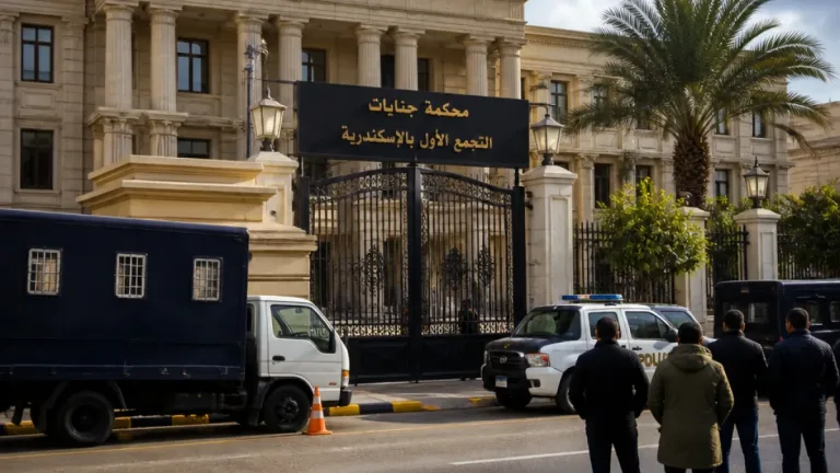 بدء محاكمة 14 متهماً في قضية «خلية الإسكندرية» أمام دائرة إرهاب اليوم