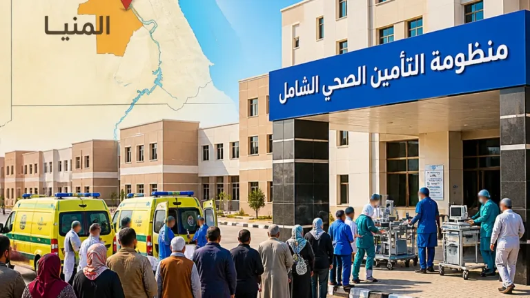 بدء التشغيل التجريبي لمنظومة التأمين الصحي الشامل في المنيا ضمن خطوات التوسع القومي