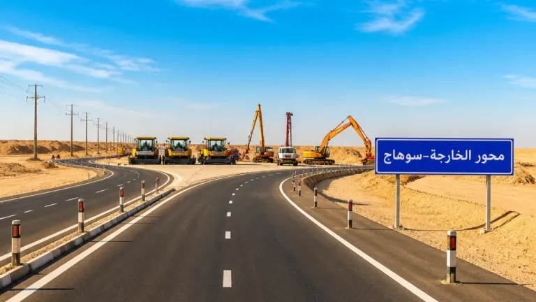 محور الخارجة–سوهاج على مشارف الافتتاح بحلول أكتوبر بتكلفة 1.5 مليار جنيه