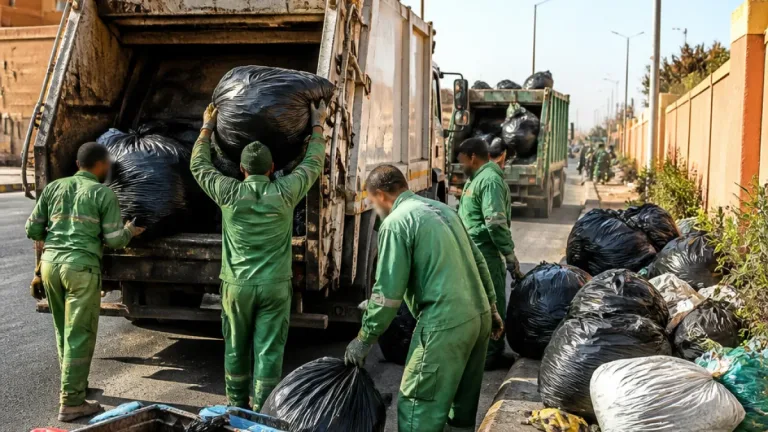 الجيزة ترفع 160 طن مخلفات في حملة مكبرة بأبو النمرس وتكثف التعامل مع النقاط الساخنة