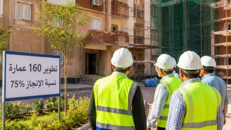 بورسعيد تبدأ استكمال تطوير 160 عمارة بمنطقة عمرو بن العاص بعد وصول نسبة الإنجاز إلى 75%