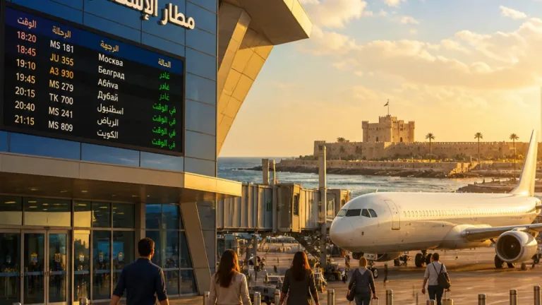 اعتماد روسيا لمطار الإسكندرية الدولي يفتح آفاقًا جديدة لحركة السياحة بين البلدين