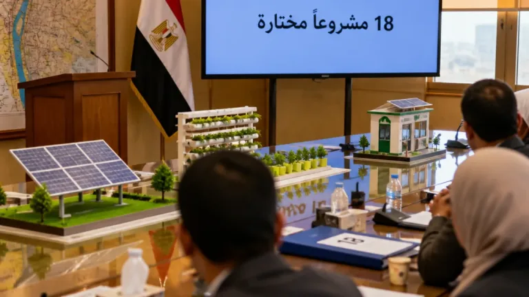 الجيزة تختار 18 مشروعًا لتمثيلها في المبادرة الوطنية للمشروعات الخضراء الذكية