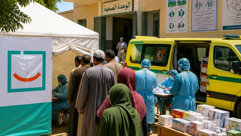 قوافل «حياة كريمة» بالمنيا تقدم 18 ألف خدمة طبية مجانية خلال أغسطس