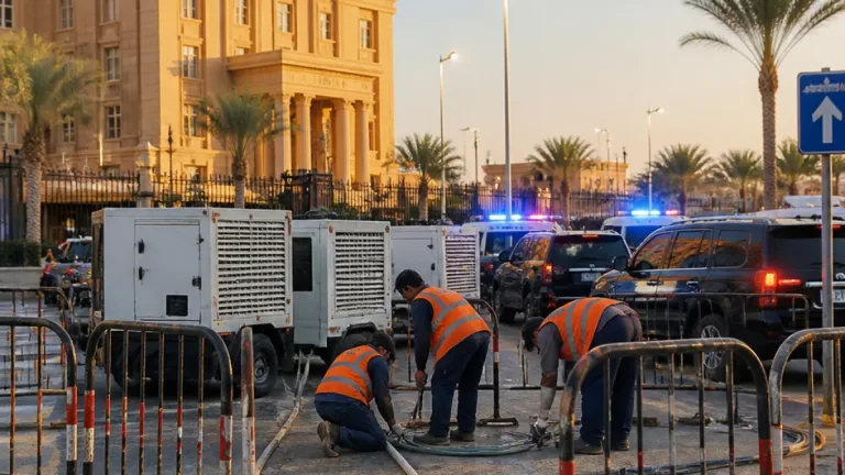 محافظ مطروح يتابع انقطاع الكهرباء غرب المحافظة ويؤمّن المنشآت الحيوية حتى استقرار التغذية