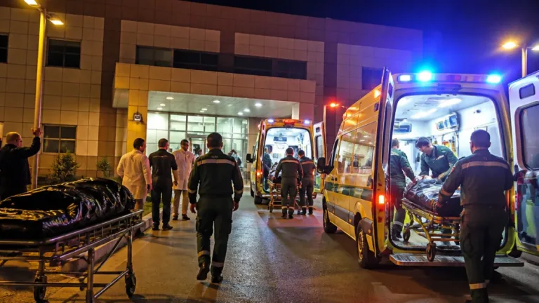محافظ أسوان يتابع علاج 19 مصابًا في انقلاب ربع نقل بطريق أبو سمبل