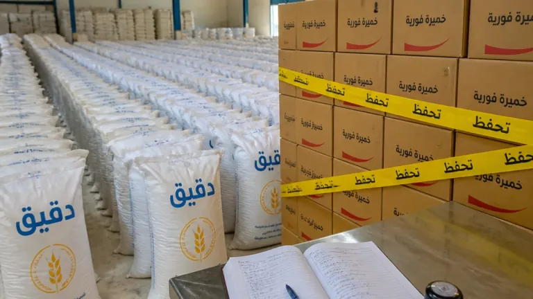 التموين تضبط 19.4 طن سلع تموينية بدون فواتير في حملة موسعة بشمال سيناء
