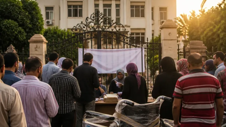 محافظ المنوفية يلبّي مطلب أولياء أمور مدرسة النور للمكفوفين في شبين الكوم ويمنح مساعدات إنسانية