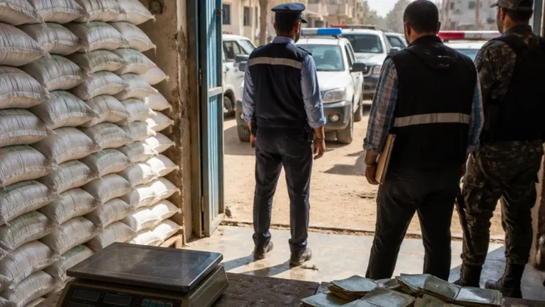 التموين بشمال سيناء تضبط بدالًا يتصرف في طن دقيق مدعم وتجمع 103 بطاقات تموينية بالعريش