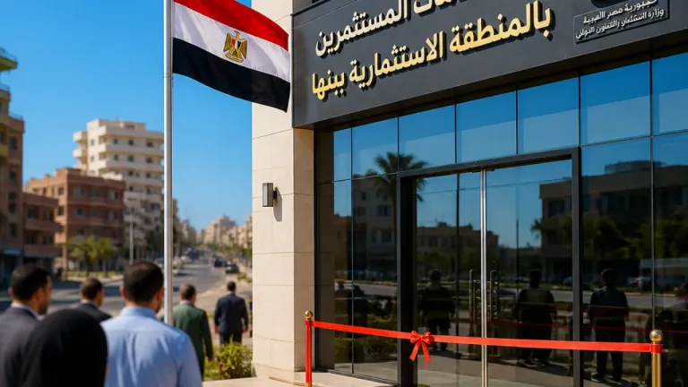 افتتاح مركز خدمات المستثمرين في بنها لتعزيز بيئة الأعمال بالمحافظات