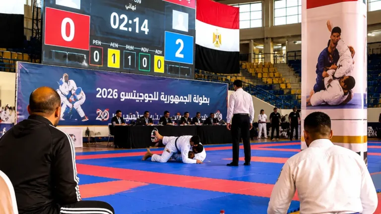 بورسعيد تستضيف بطولة الجمهورية للجوجيتسو 2026 في 21 أغسطس بالصالة المغطاة