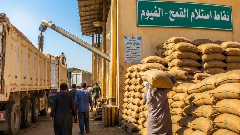 الفيوم تُغلق موسم توريد القمح 2026 بعد استلام 266,838 طناً وتحصيل 106% من المستهدف