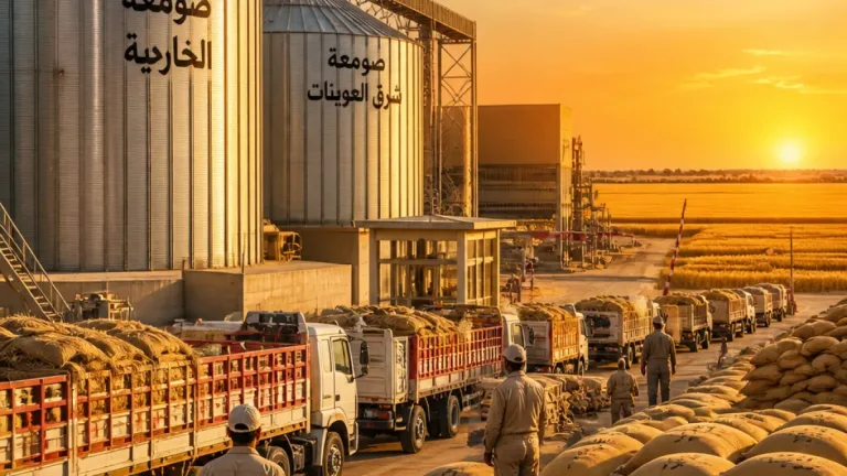 الوادى الجديد تختتم موسم توريد القمح 2026 بتوريد 626,666 طنًا وزيادة ملحوظة