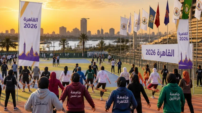مشاركة نسائية واسعة في «القاهرة 2026»: 805 طالبات يتنافسن في 21 من 22 لعبة