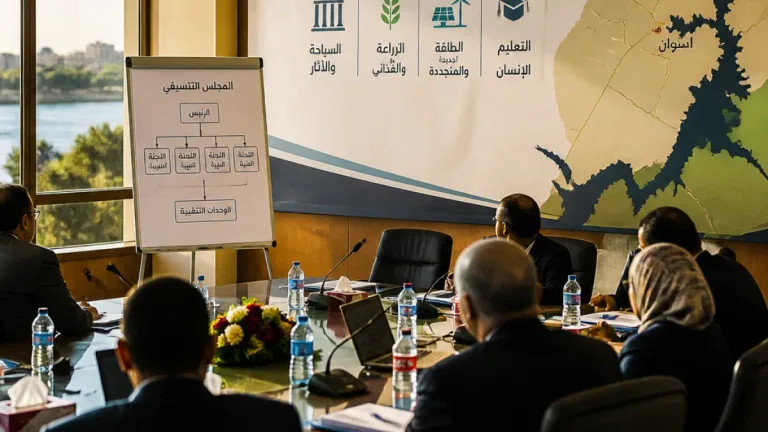 أسوان تبدأ الاستعداد لإطلاق «إستراتيجية أسوان 2040» لتعزيز دور المجتمع الأهلي