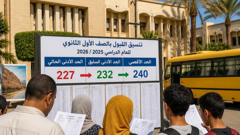 محافظ الأقصر يخفّض حد قبول الثانوي العام إلى 227 درجة ويوسع فرصة الالتحاق