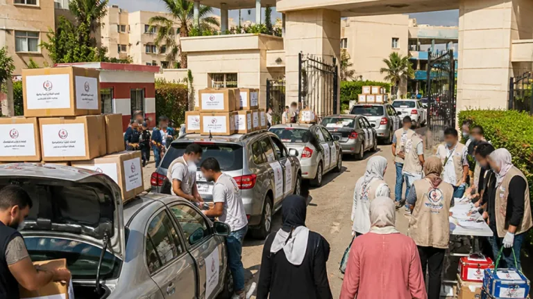 حزب «حماة الوطن» يقدّم دعماً عاجلاً لعائلات ضحايا حادث الدواويس ويُتابع حالات المصابين بالإسماعيلية والشرقية