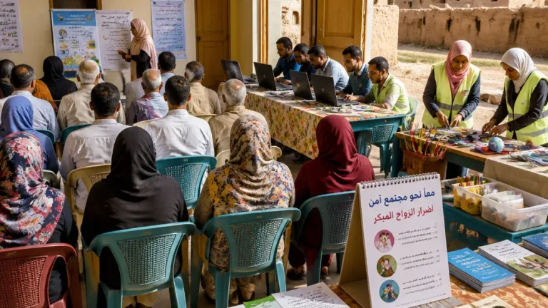 استمرار فعاليات مبادرة «أنا متعلم مدى الحياة» في الفيوم وتوسيع نطاق الورش والخدمات القروية