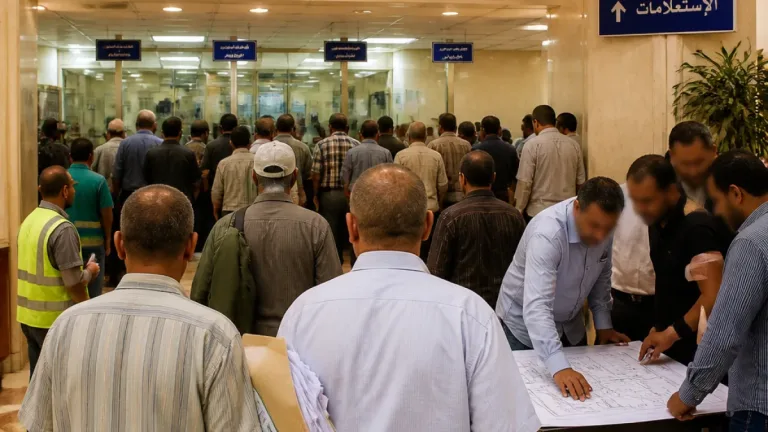 محافظ الدقهلية يتفقد فرع التأمينات بالمنصورة ويوجه بصرف مستحقات المقاولين وتيسير الخدمات