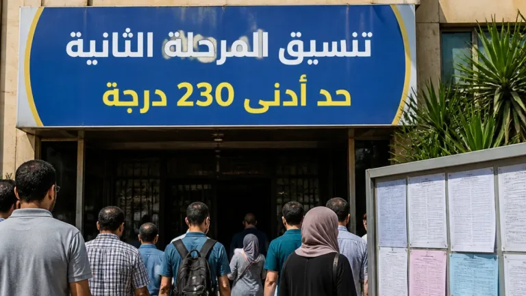 اعتماد حد أدنى 230 درجة لتنسيق المرحلة الثانية للصف الأول الثانوي في البحيرة