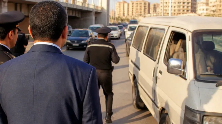 محافظ الدقهلية يوجه باتخاذ إجراءات قانونية بعد رصد ميكروباص معيق لحركة المرور بقرب كوبري سندوب
