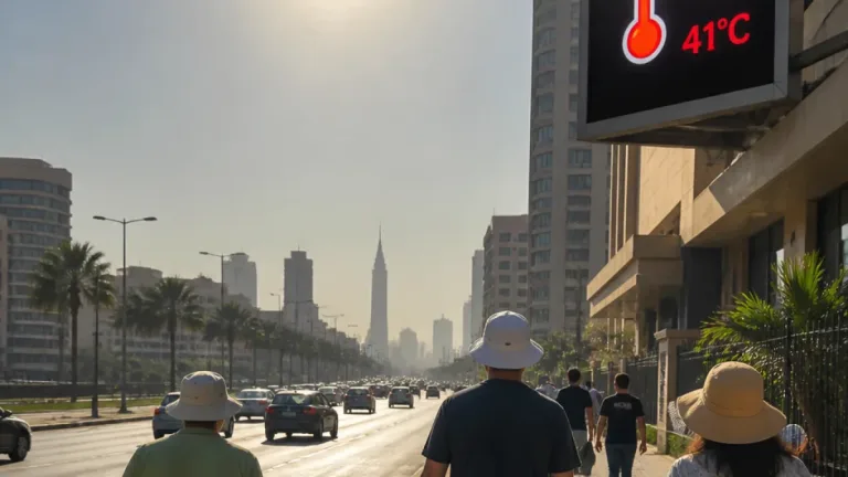الأرصاد تحذر: طقس شديد الحرارة في القاهرة اليوم مع فرص ضعيفة للأمطار وشبورة صباحية